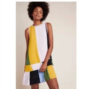 Dolan x Anthropology Multicolor Sleeveless Mini Dress